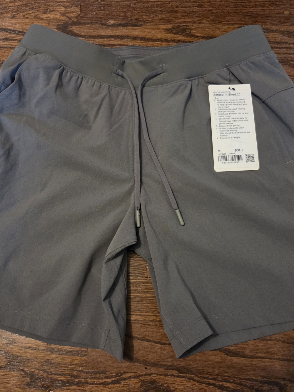 lululemon New Zeroed In Shorts M